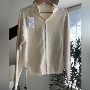Soft lambs wool Cardigan Sweater